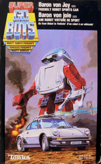 Super Gobots Baron Von Joy - version Canada  1984