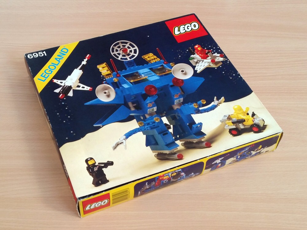 Lego Espace - 6951 - Robot Command Center - boite face avant