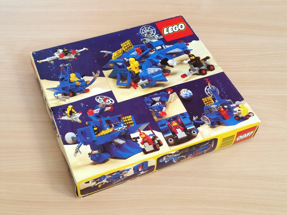 Lego Espace - 6951 - Robot Command Center - boite face arrière