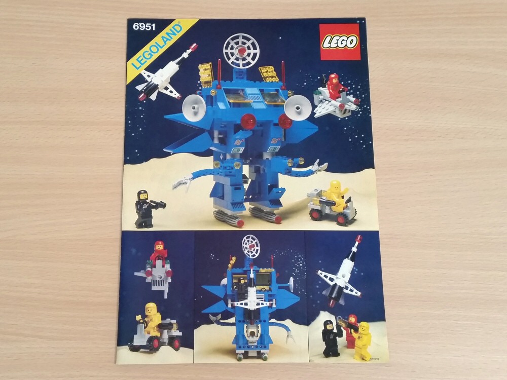 Lego Espace - 6951 - Robot Command Center - notice