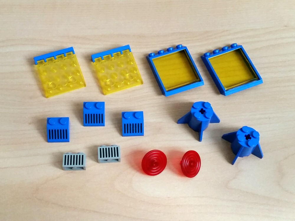 Lego Espace - 6951 - Robot Command Center - pièces rares ou spécifiques