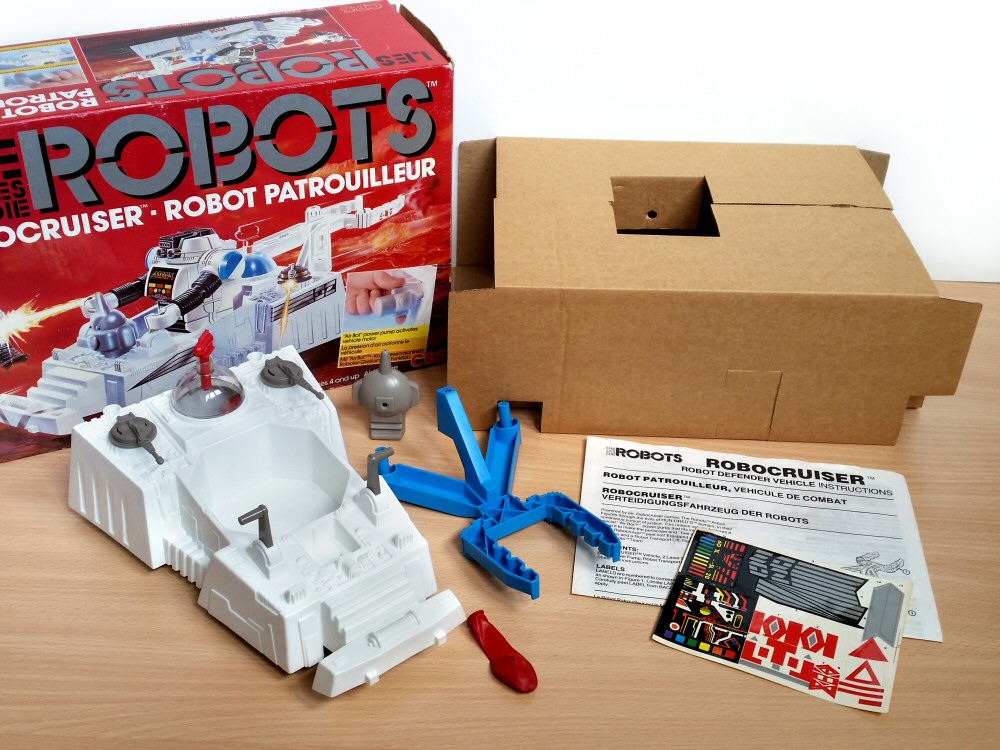 Robo Force - Patrouilleur - Robocruiser - contenu de la boite