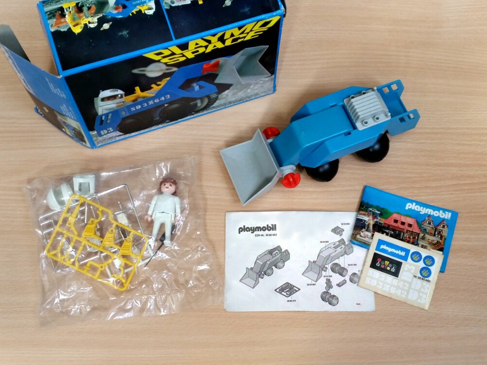Playmospace 3557 - Petit tracteur-chargeur