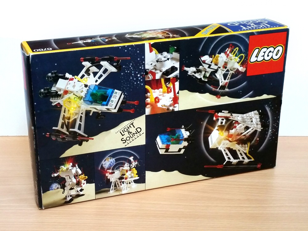 Lego Espace - 6780 - XT Starship - dos de la boite