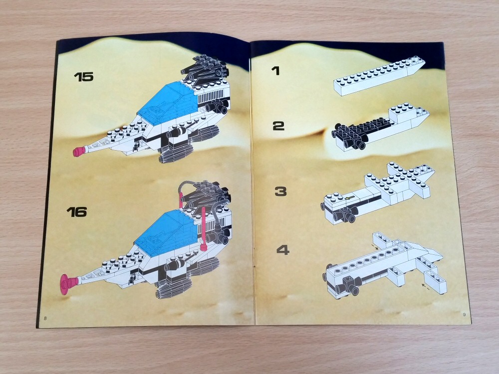 Lego Espace - 6780 - XT Starship - Notice