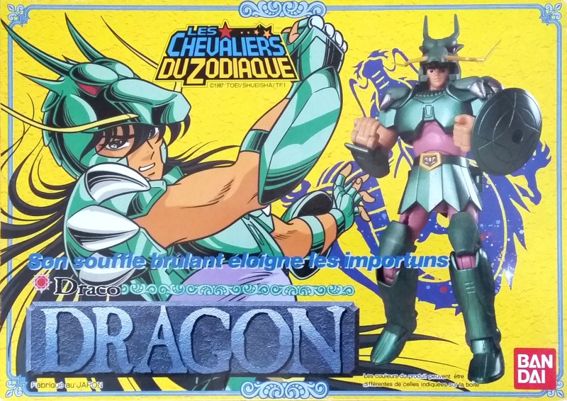 Les Chevaliers du Zodiaque - Dragon V1 Bandai vintage