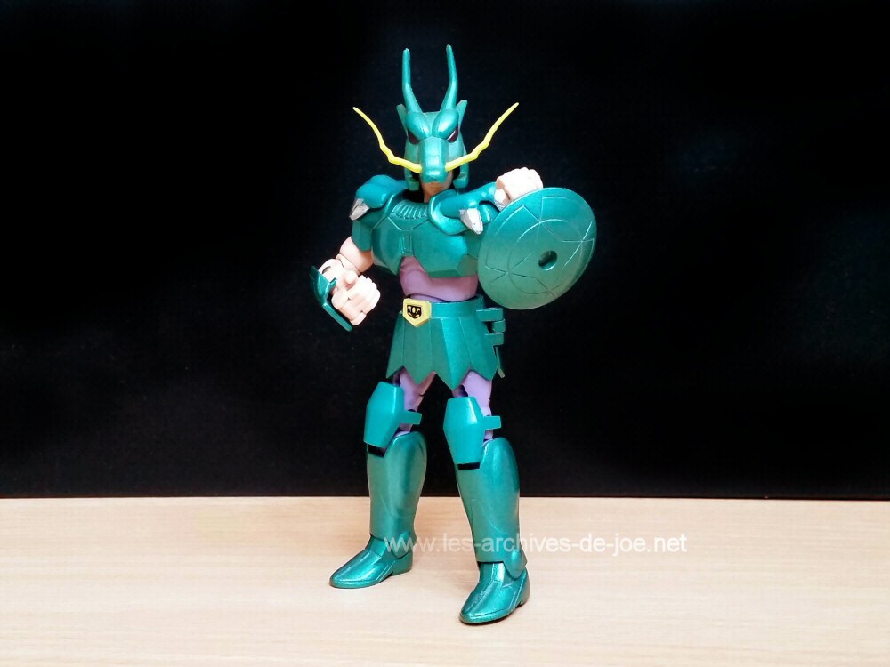 Les Chevaliers du Zodiaque Bandai vintage - Dragon V1 - Shiryû avec son armure