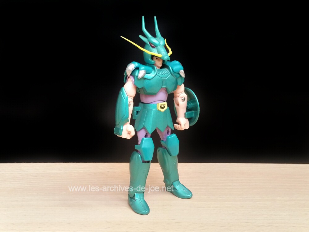 Les Chevaliers du Zodiaque Bandai vintage - Dragon V1 - Shiryû avec son armure