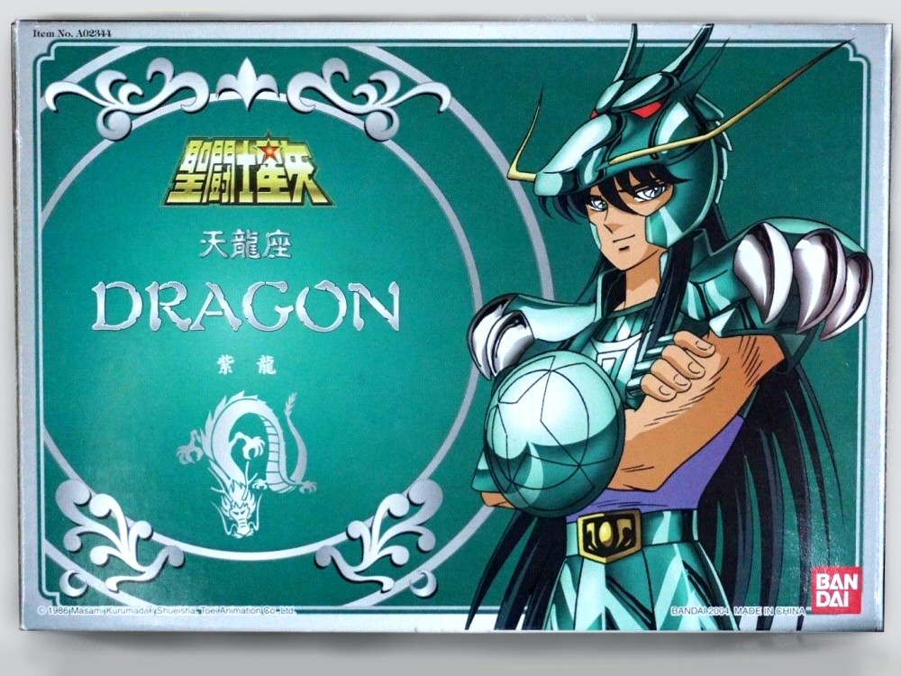 Les Chevaliers du Zodiaque Bandai vintage - Dragon V1 - réédition Hong-Kong (2003)