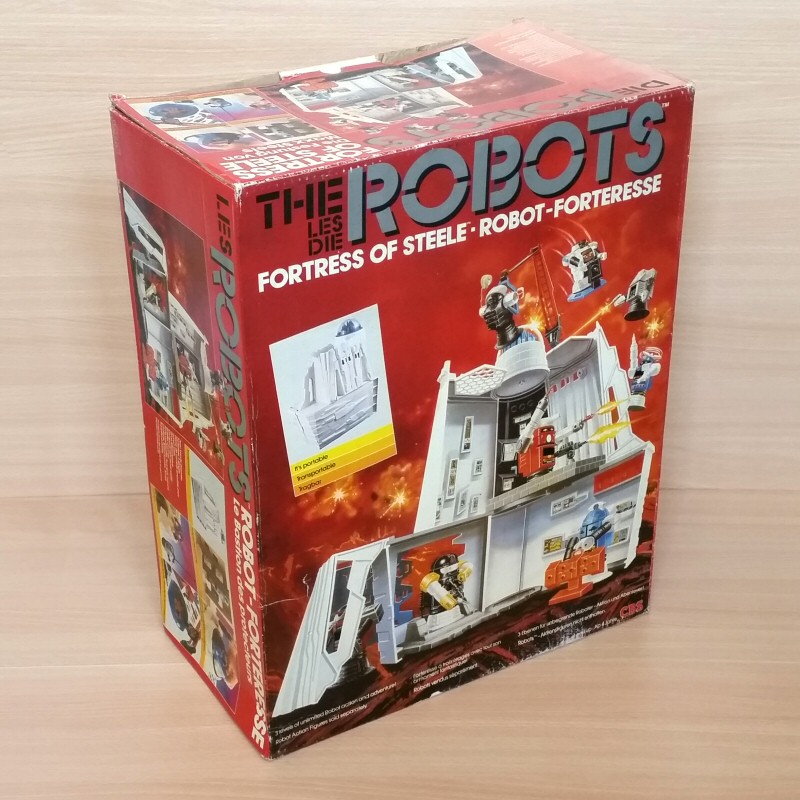 Robo Force - Robot Forteresse - Fortress of Steel - boite européenne, face avant